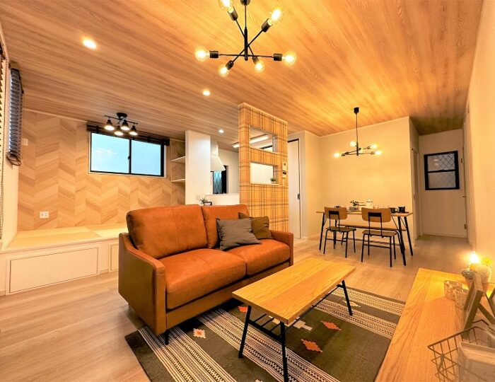 🏡　岸和田市上野町東　モデルハウス家具入りました！
