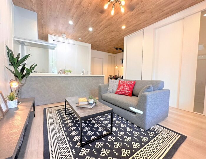 🏡　奈良市西九条町モデルハウス　家具入りました！