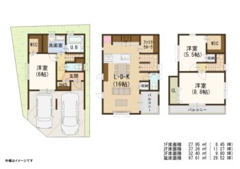 区画図・間取り図 s16758_2