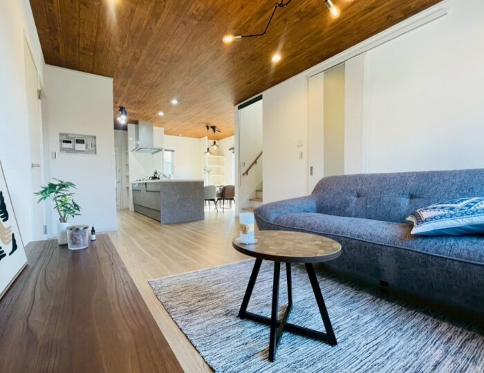 🏡貝塚市清児モデルハウス　家具入りました♪