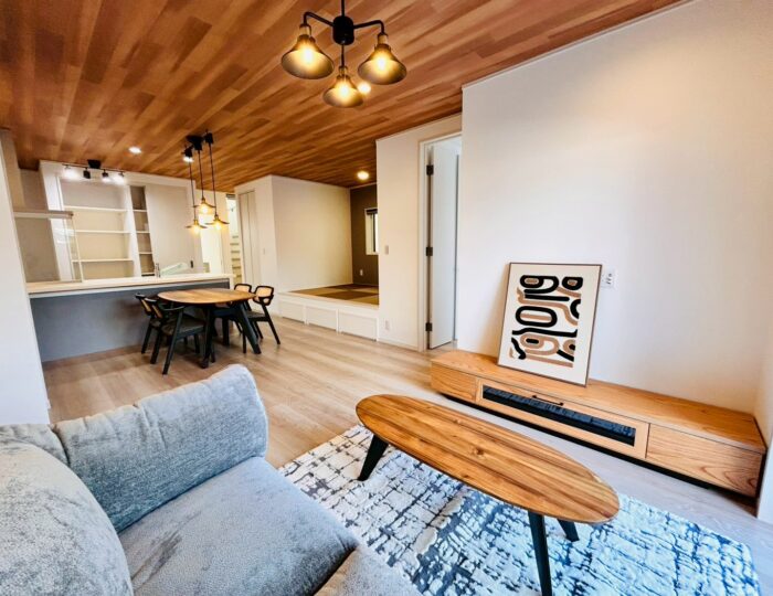 🏡橿原市出垣内町モデルハウス　家具入りました♪